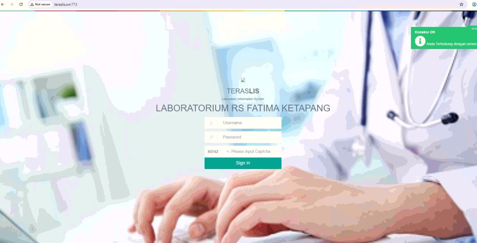 Instalasi dan Training Penggunaan TerasLIS di RS Fatima Ketapang Kalimantan Barat - Foto 5