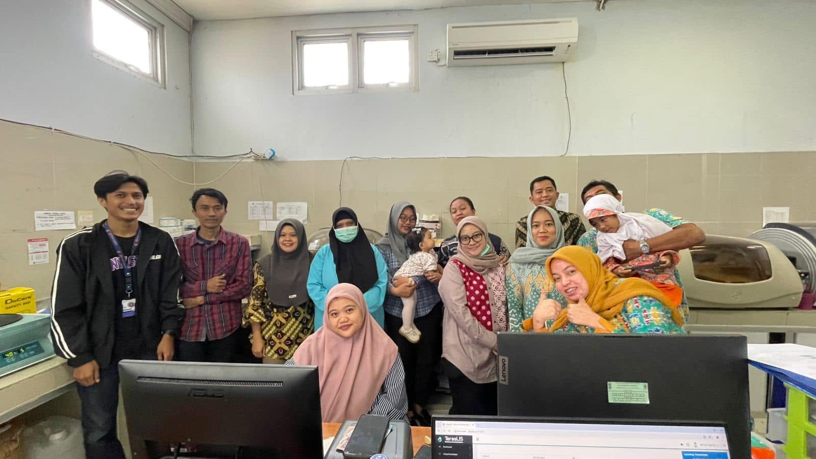 Intaslasi dan Training Penggunaan TerasLIS di RSUD Kudungga Sangatta Kalimantan Timur Via e Katalog