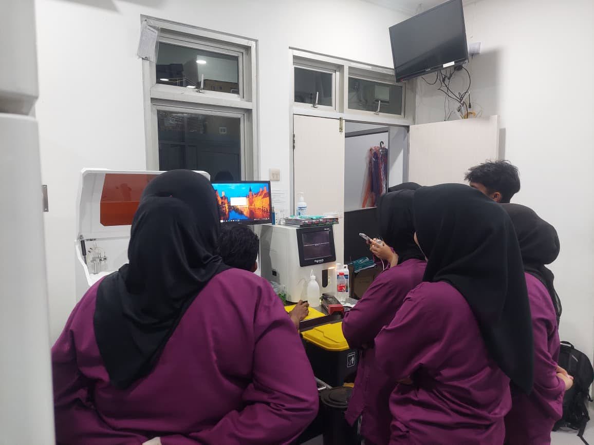 Instalasi dan Training Alat Kimia Klinik Automated Aruma dan Hematology Promed di Rs Marinir Cilandak
