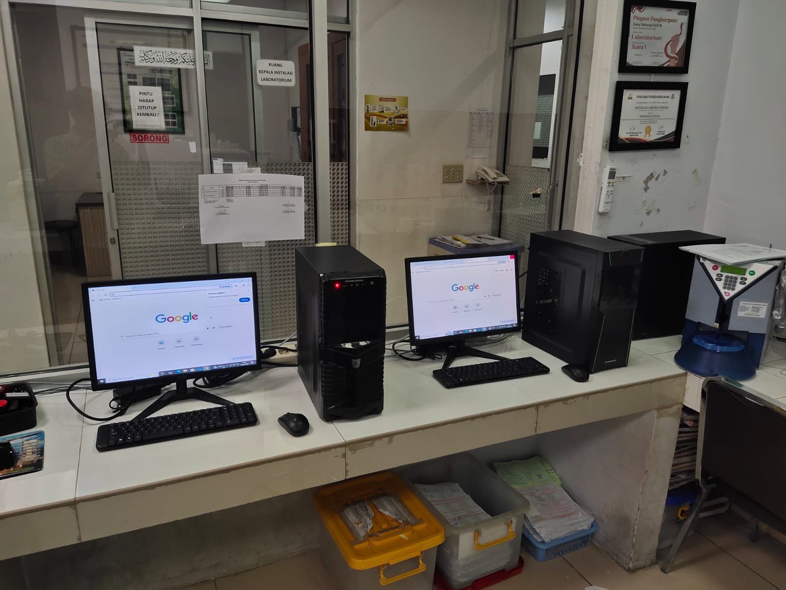Instalasi dan Training Penggunaan TerasLIS  Laboratory Information System di Rumah Sakit Ibu dan Anak Banda Aceh Provinsi NAD