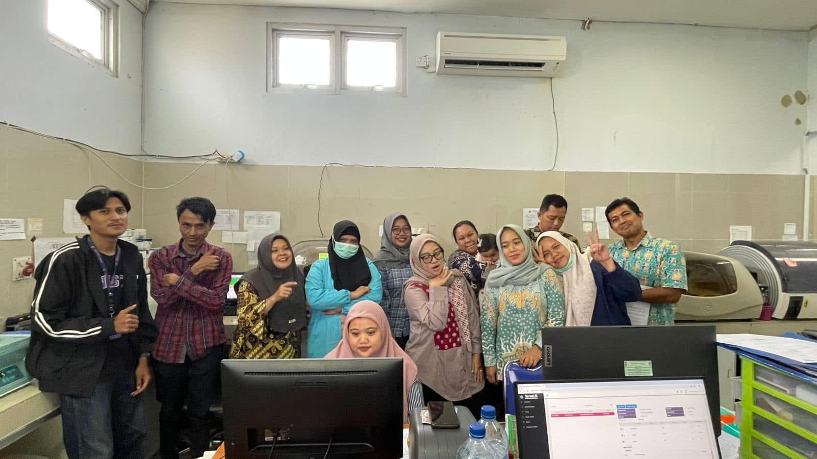 Intaslasi dan Training Penggunaan TerasLIS di RSUD Kudungga Sangatta Kalimantan Timur Via e Katalog