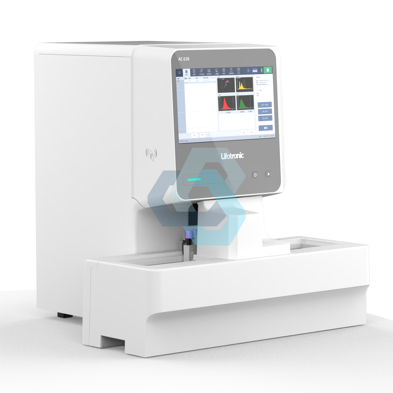 Hematology Analyzer 5-Diff Lifotronic AC 630 With Autoloader